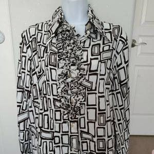 Terry chicago longsleeve ruffled vintage